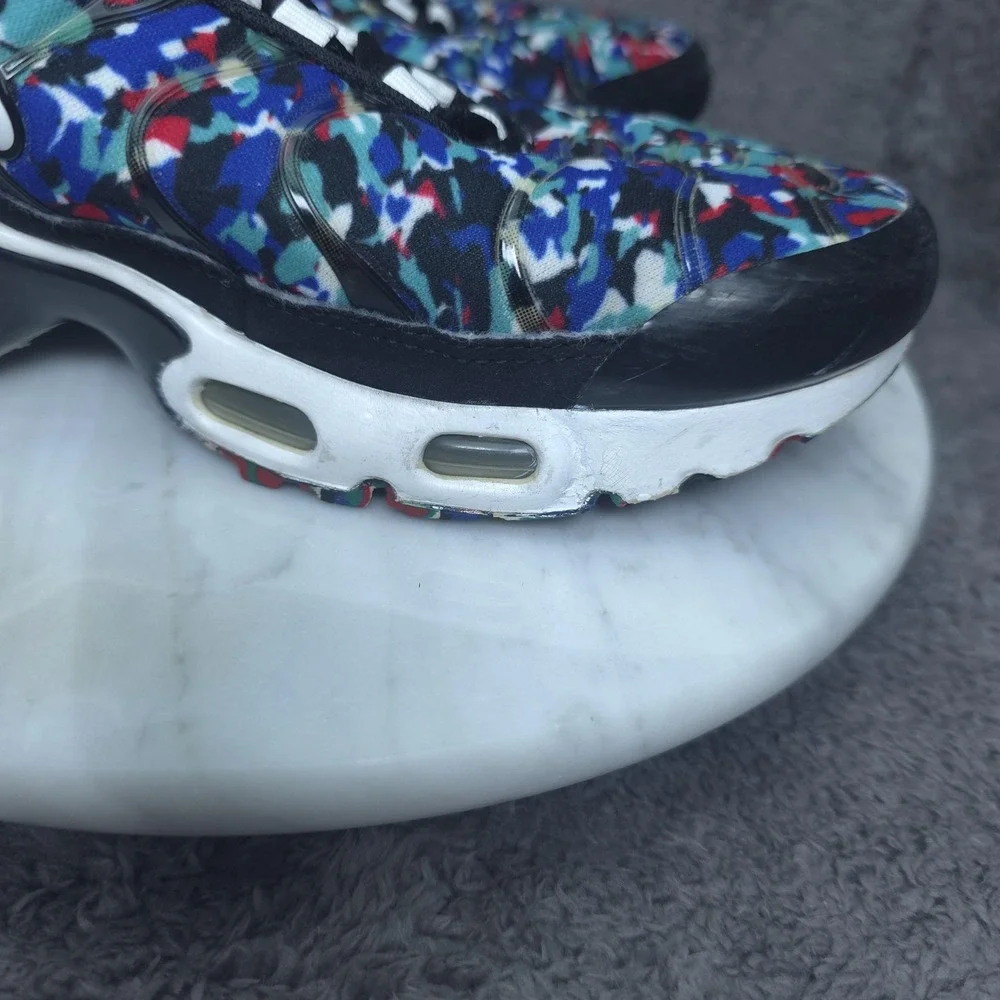 Nike Air Max Plus Shoes Youth Size 5.5Y Multicolor Sneakers Low Top CU4623-001
